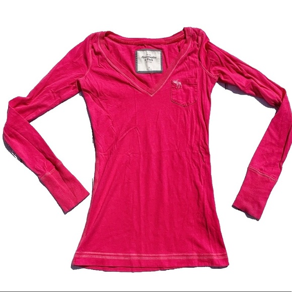 ☀️4/25 Abercrombie & Fitch Long Sleeve Shirt